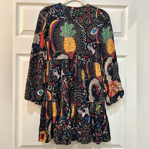 FARM Rio Colorful Patterned Mini Dress - Picture 3 of 8